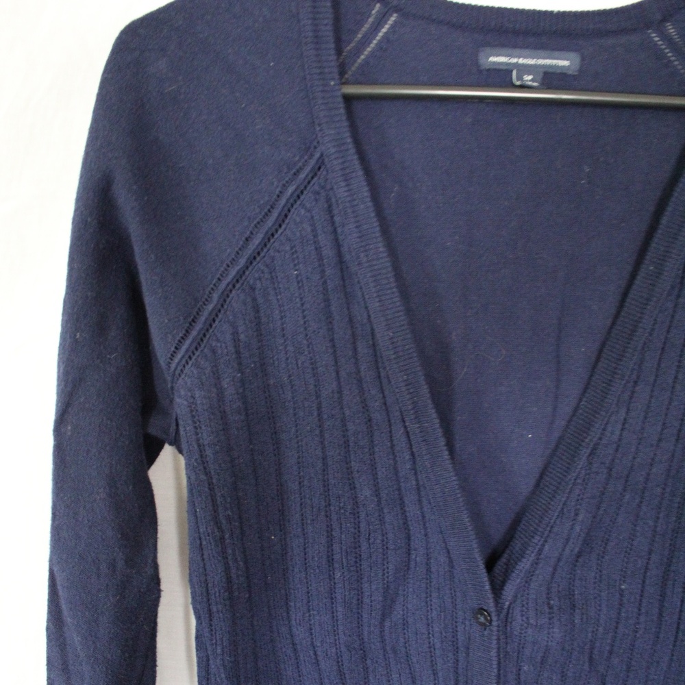 Navy American Eagle Cardigan